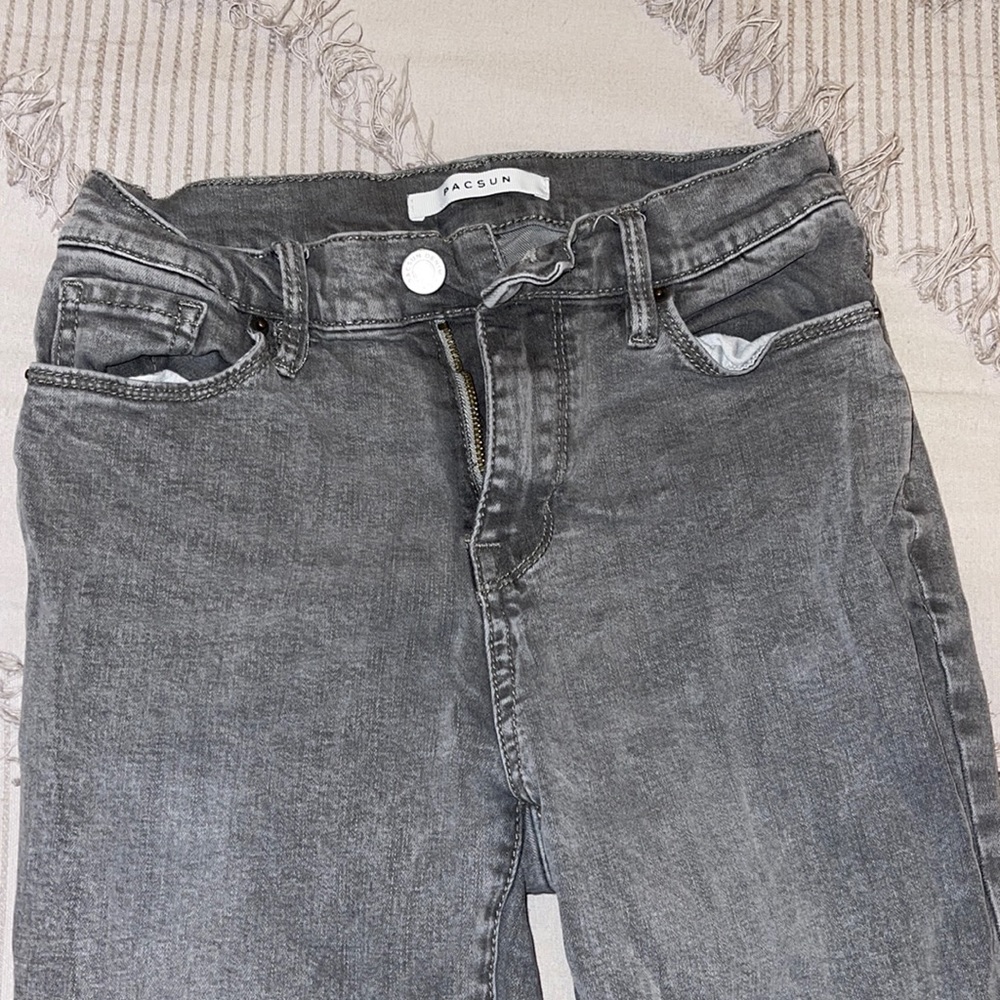 Pacsun high waisted grey jeggings